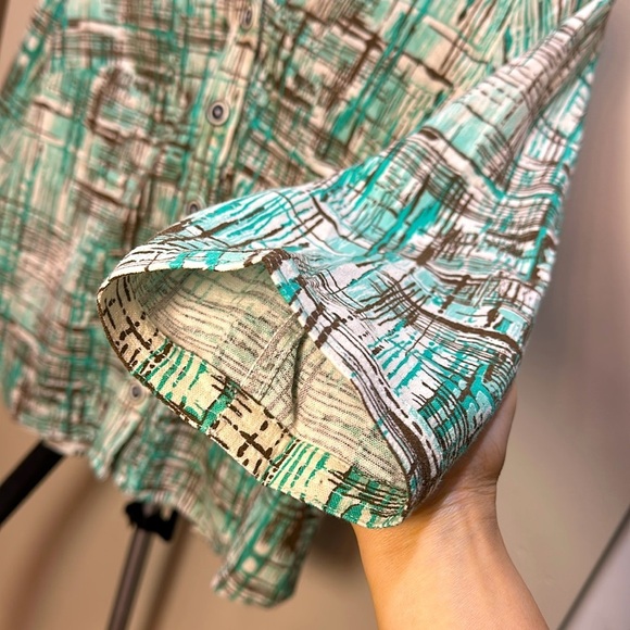 Christopher&banks  Elegant Linen Top Blouse Shirt Size S (us size 8~10) - Picture 6 of 8